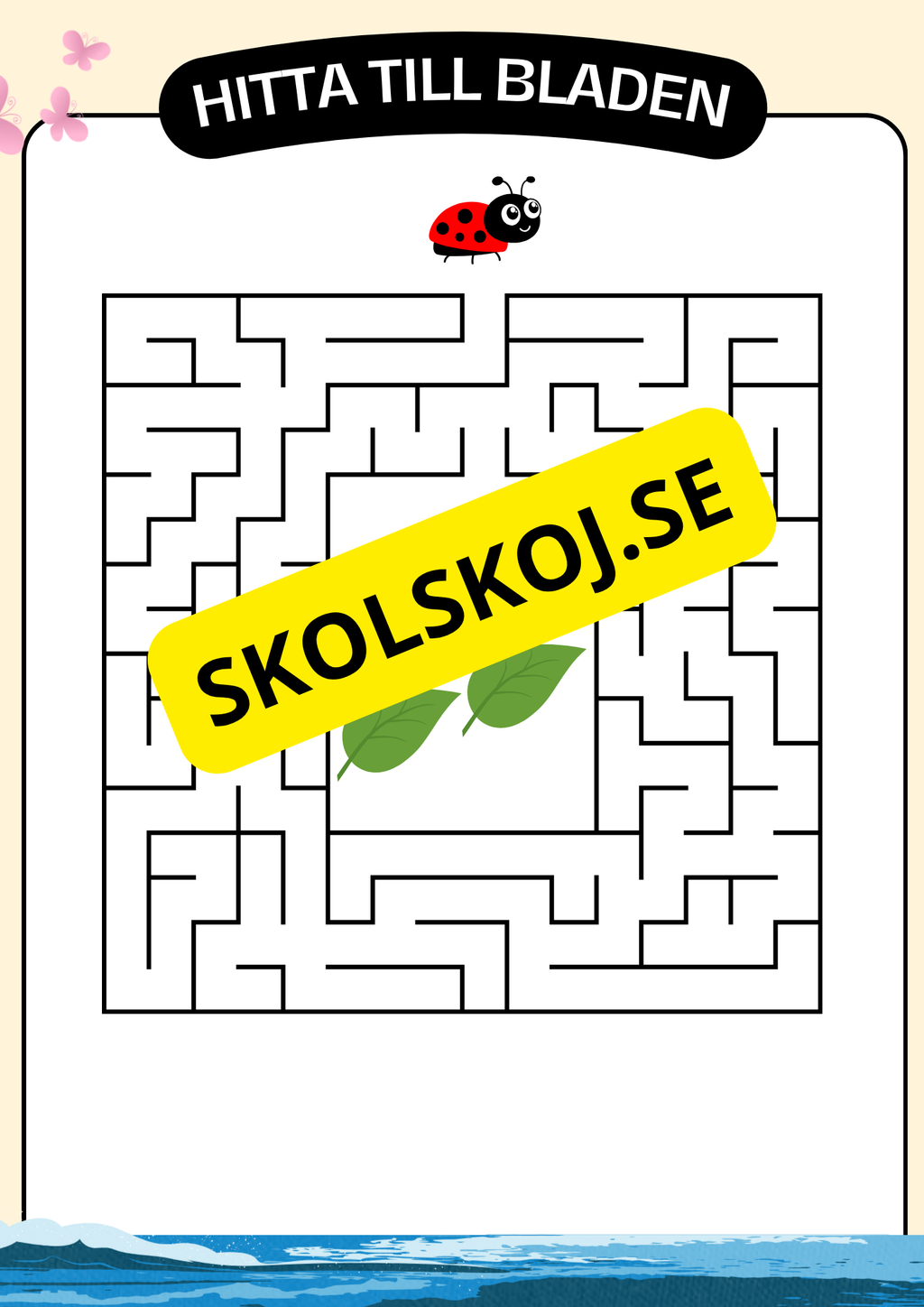 Mitt sommarhäfte (28 sidor)