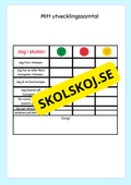 Mitt utvecklingssamtalet - Förskoleklass