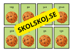 Positionsvärde - Mjölk och kakor