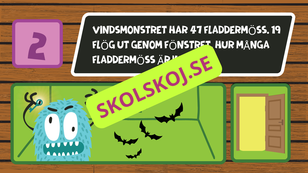 Monsterhuset – problemlösning