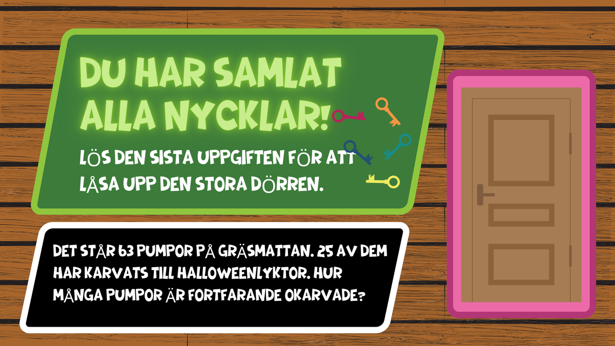 Monsterhuset – problemlösning