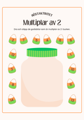 Multiplar av 2, 3, 4 och 5