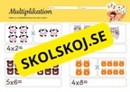 Multiplikation - Enkel multiplikation