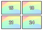 Multiplikationsflashkort 1–12