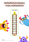 Multiplikationstabellen - 1 - 10