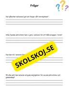 Naturen omkring oss - Häfte årskurs 4 - 6