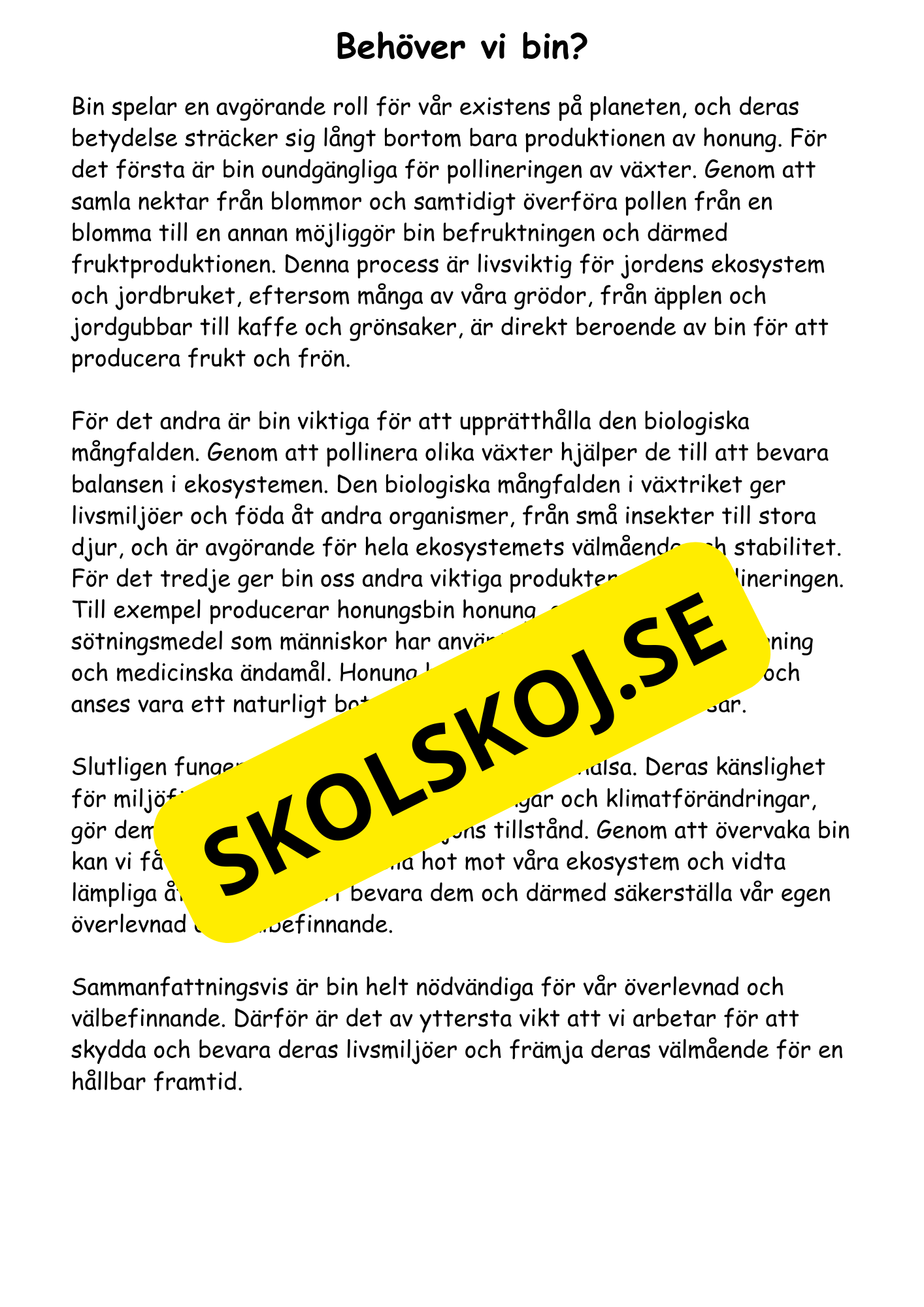 Naturen omkring oss - Häfte årskurs 4 - 6