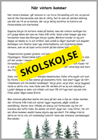 Naturen på vintern