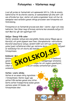 Naturens magi - Hur växter, djur och andra organismer lever och samspelar (Årskurs 4 - 6)