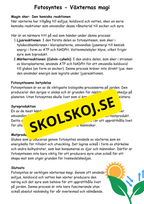 Naturens magi - Hur växter, djur och andra organismer lever och samspelar (Årskurs 4 - 6)