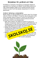 Naturens magi - Hur växter, djur och andra organismer lever och samspelar (Årskurs 4 - 6)