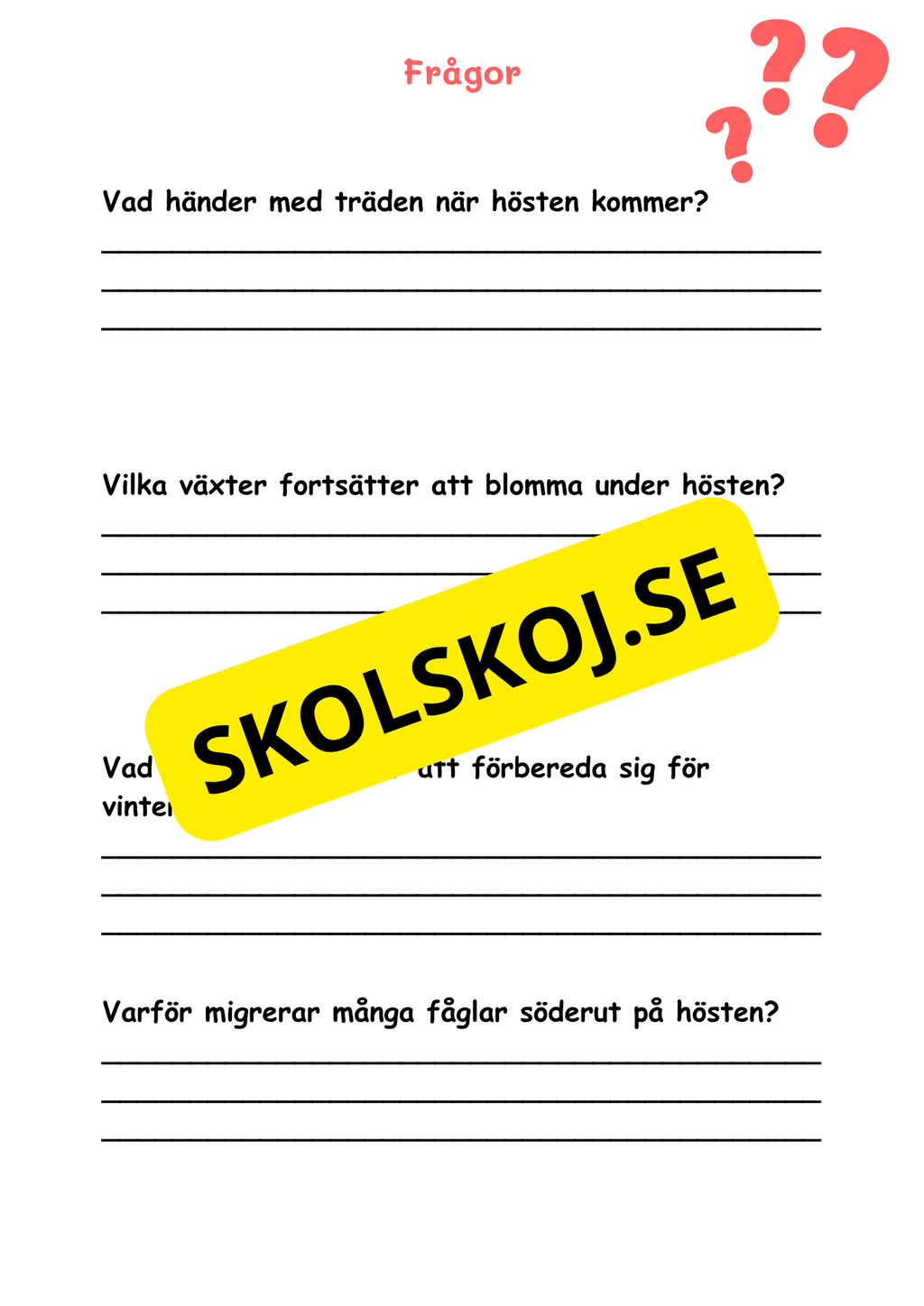 Naturens mosaik - Växter och djur i naturen