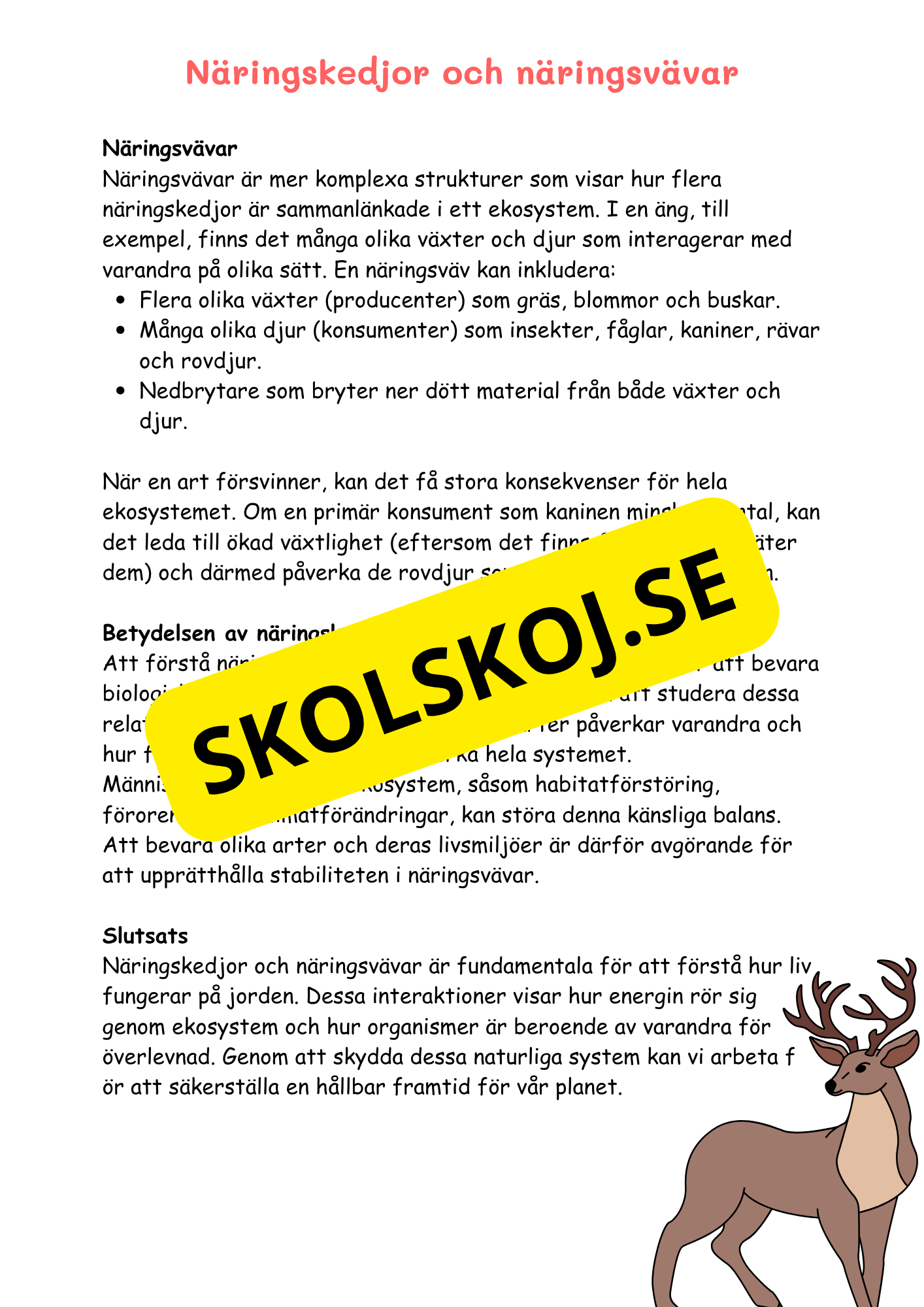 Naturens mosaik - Växter och djur i naturen