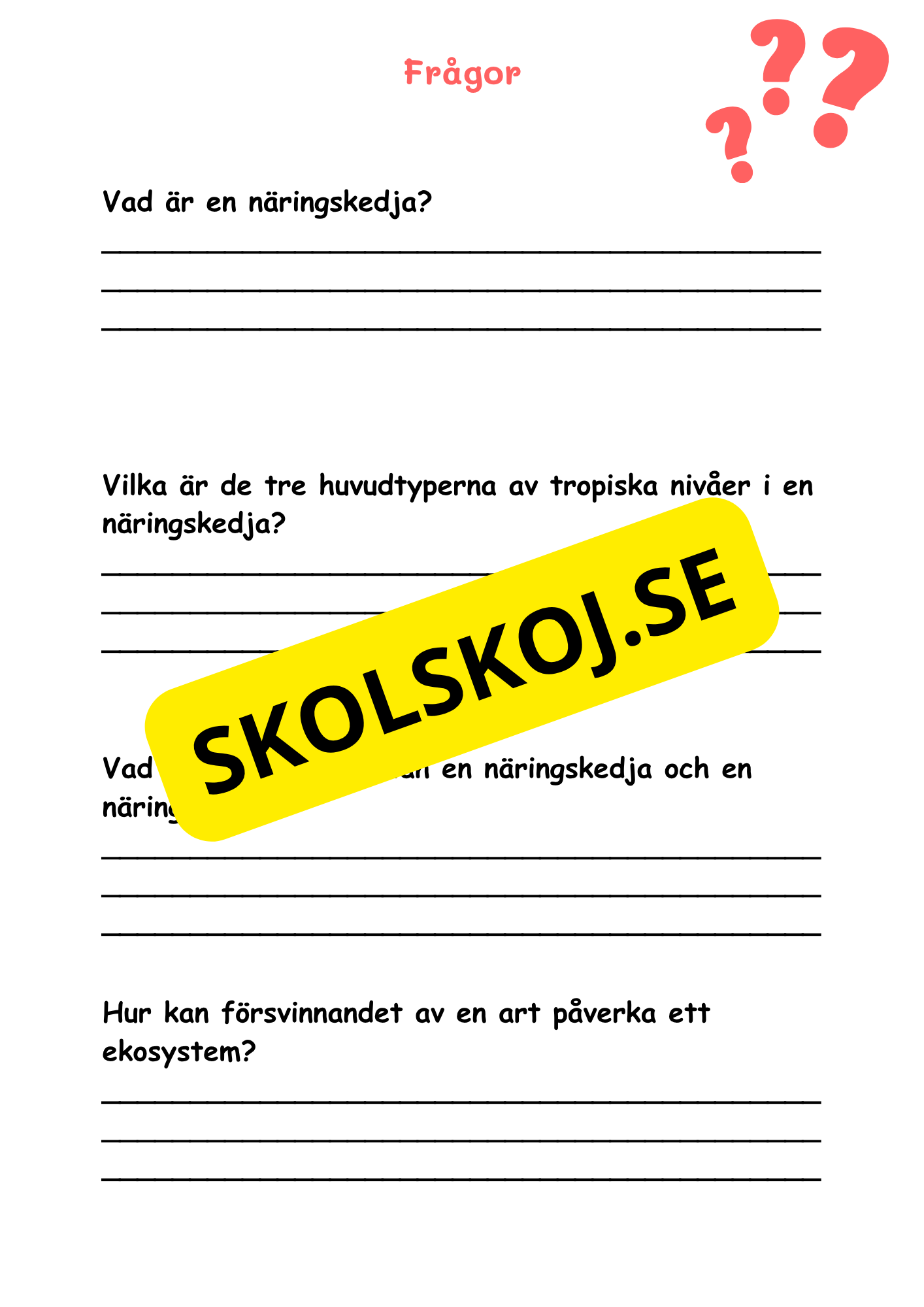Naturens mosaik - Växter och djur i naturen