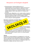 Naturens mosaik - Växter och djur i naturen