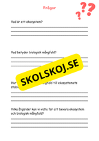 Naturens mosaik - Växter och djur i naturen