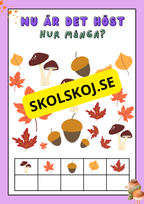 Nu är det höst - Häfte