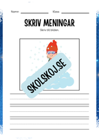 Nu är det vinter