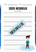 Nu är det vinter
