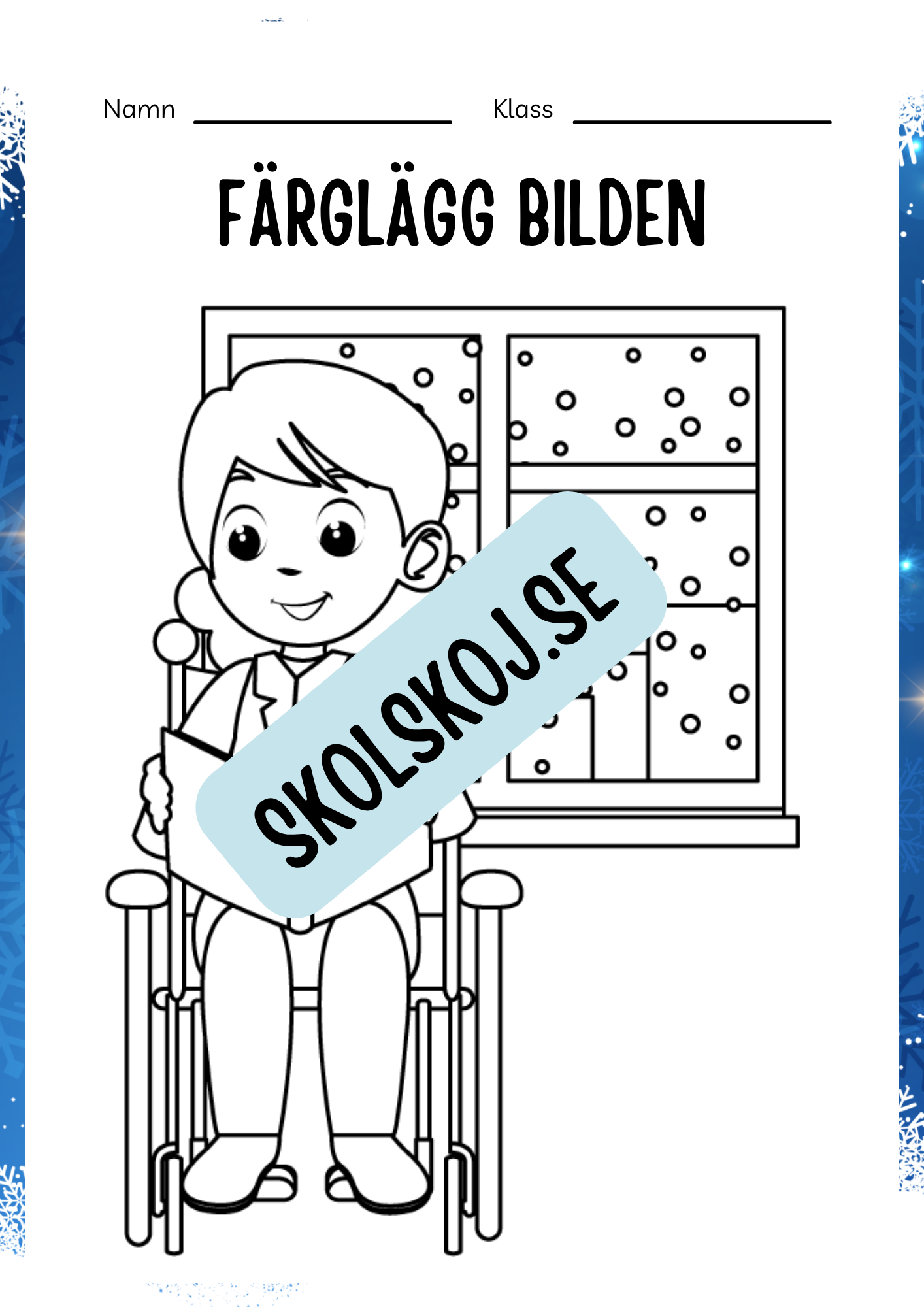 Nu är det vinter