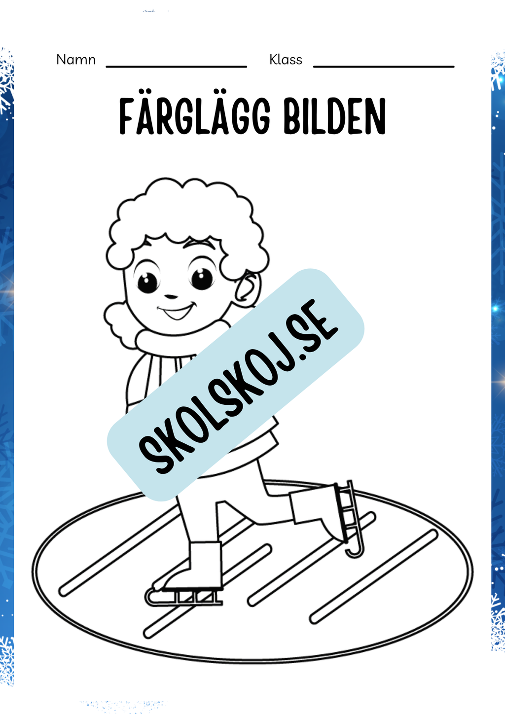 Nu är det vinter