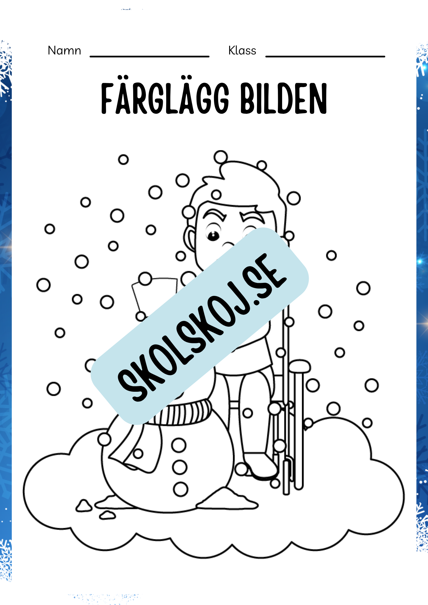 Nu är det vinter