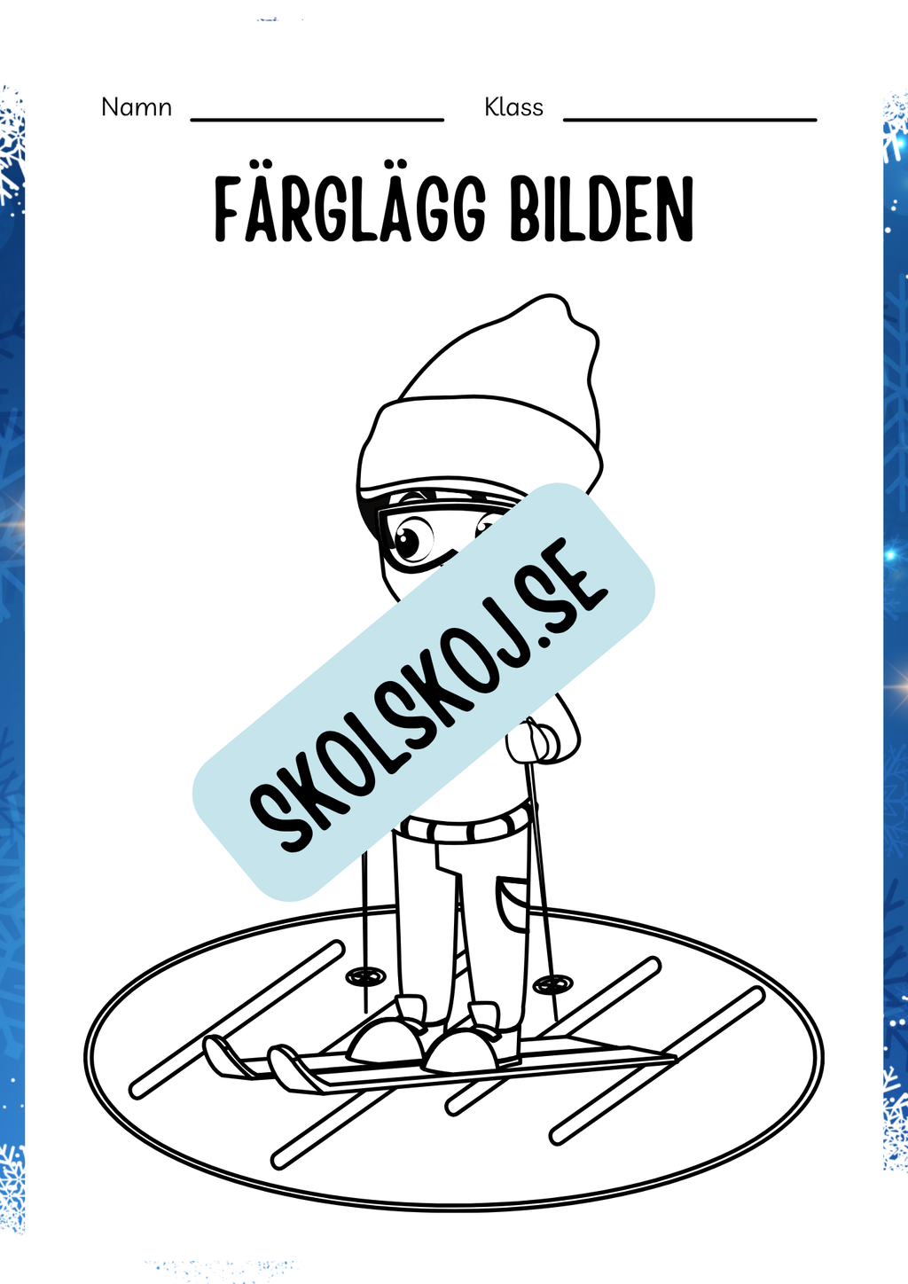 Nu är det vinter