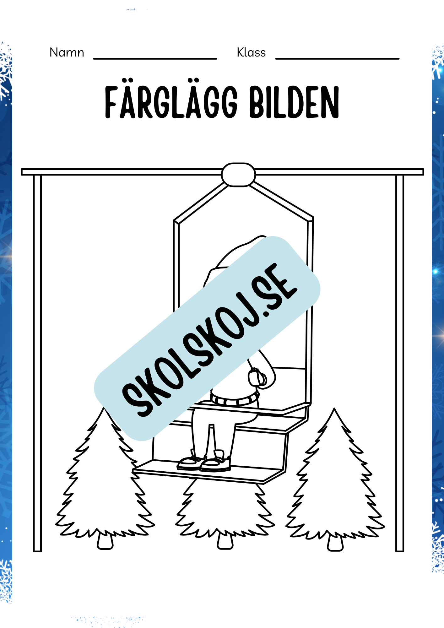 Nu är det vinter