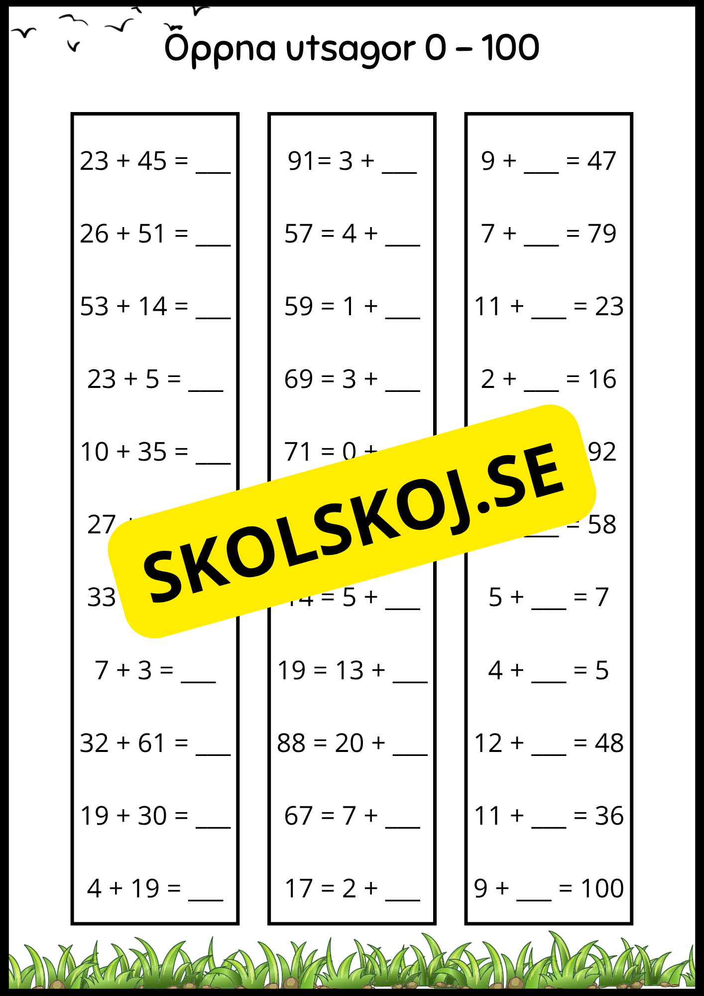 Öppna utsagor