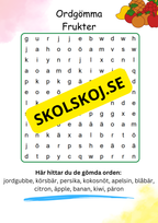 Ordgömmor - 10 olika teman