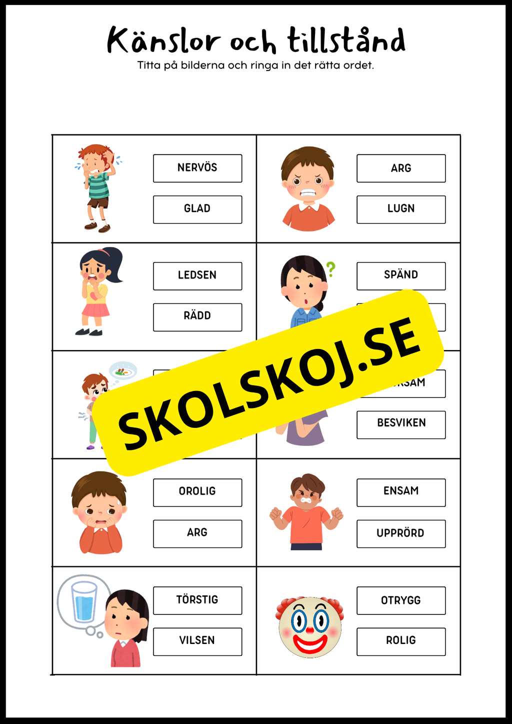 Ord i fokus - Häfte