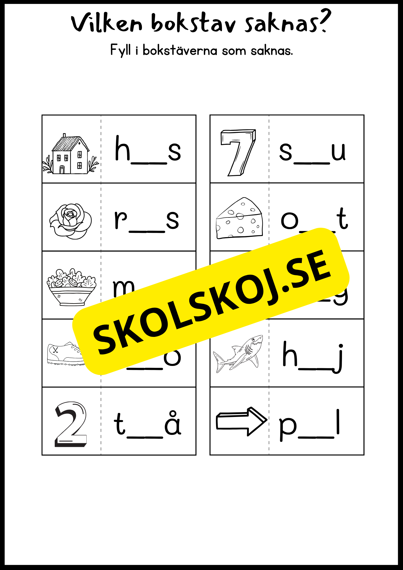 Ord i fokus - Häfte