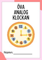 Öva analog klockan