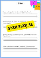 Partiklarnas rörelser och vattnets kretslopp