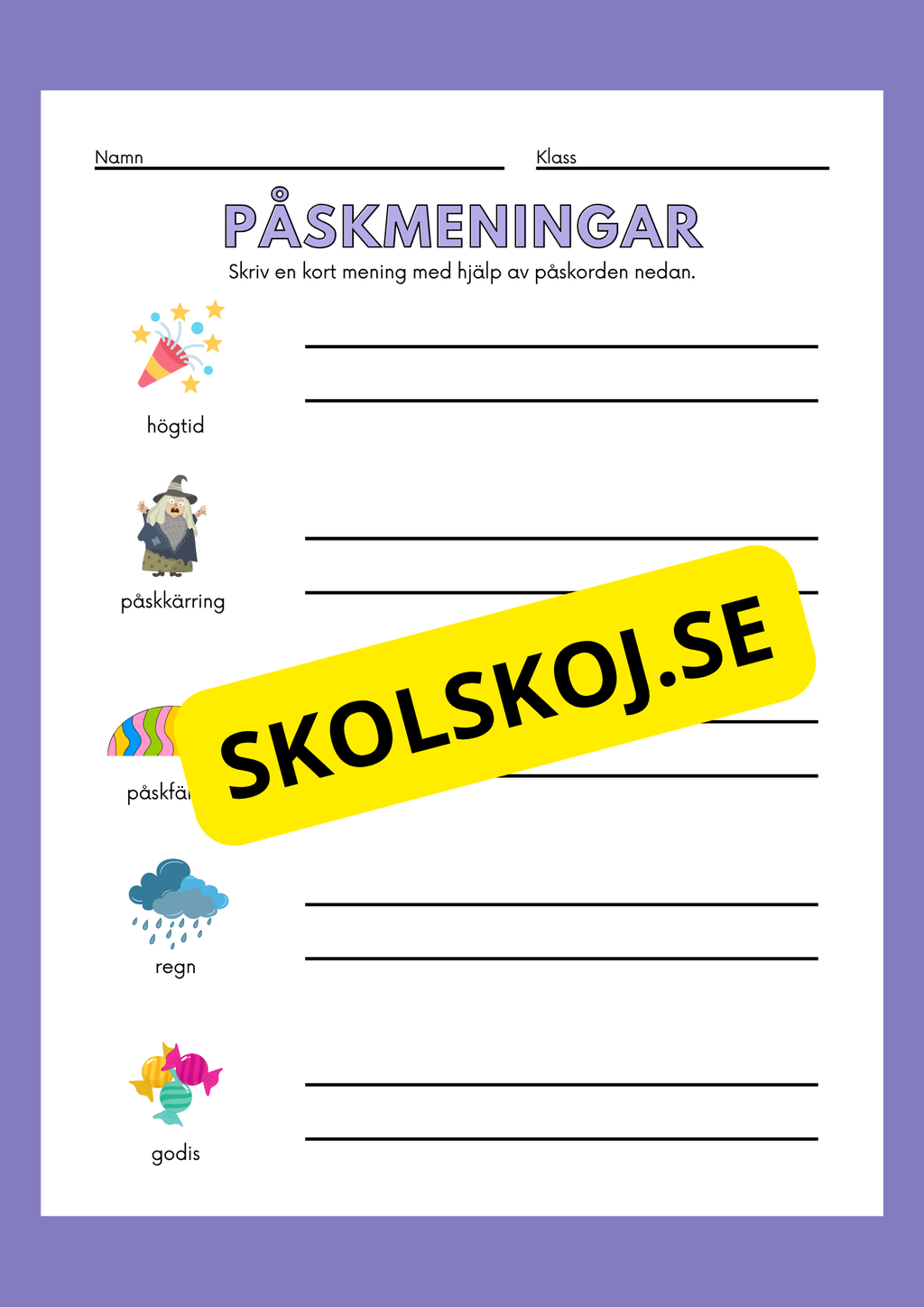 Påskhäfte - Åk 3 - 4