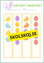 Påsk matematik - Blandade uppgifter