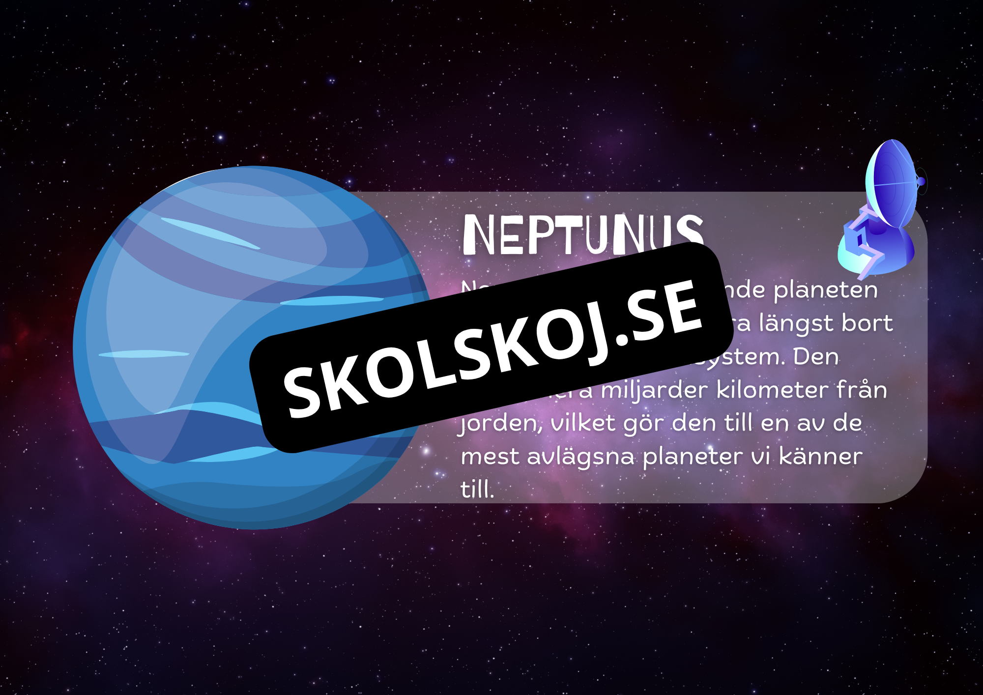 Planeter i vårt solsystem fakta + frågor (18 sidor)
