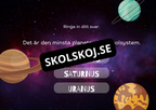 Planeter i vårt solsystem fakta + frågor (18 sidor)