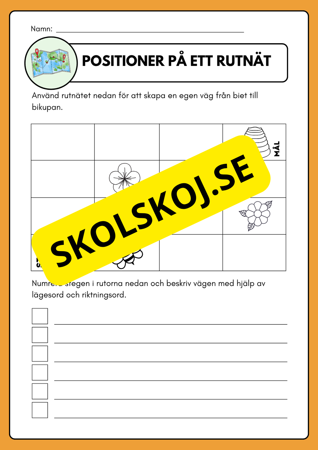 Matematik – position och riktning
