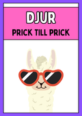Prick till prick - Djur (38 sidor)