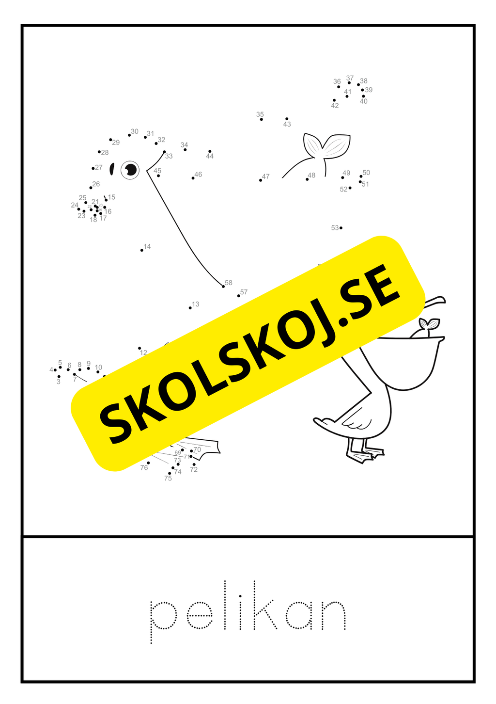 Prick till prick - Djur (38 sidor)