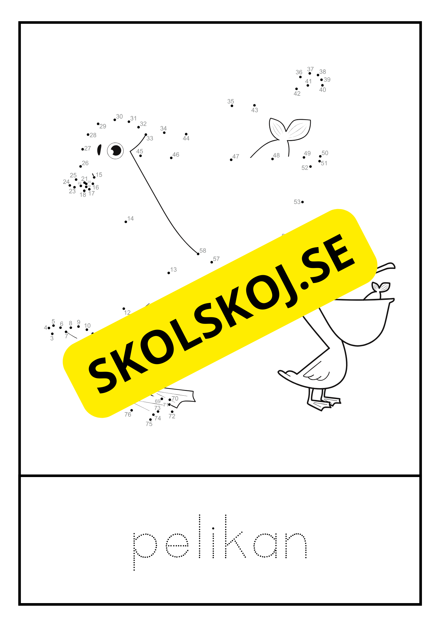 Prick till prick - Djur (38 sidor)