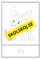 Prick till prick - Djur (38 sidor)