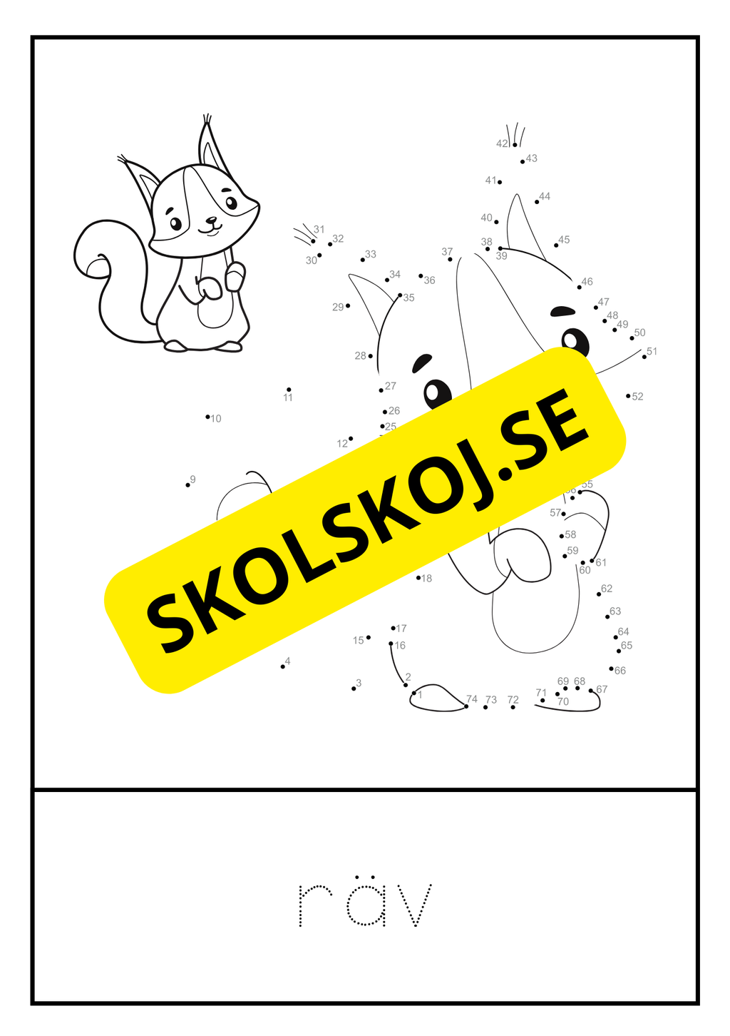 Prick till prick - Djur (38 sidor)