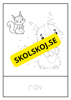 Prick till prick - Djur (38 sidor)
