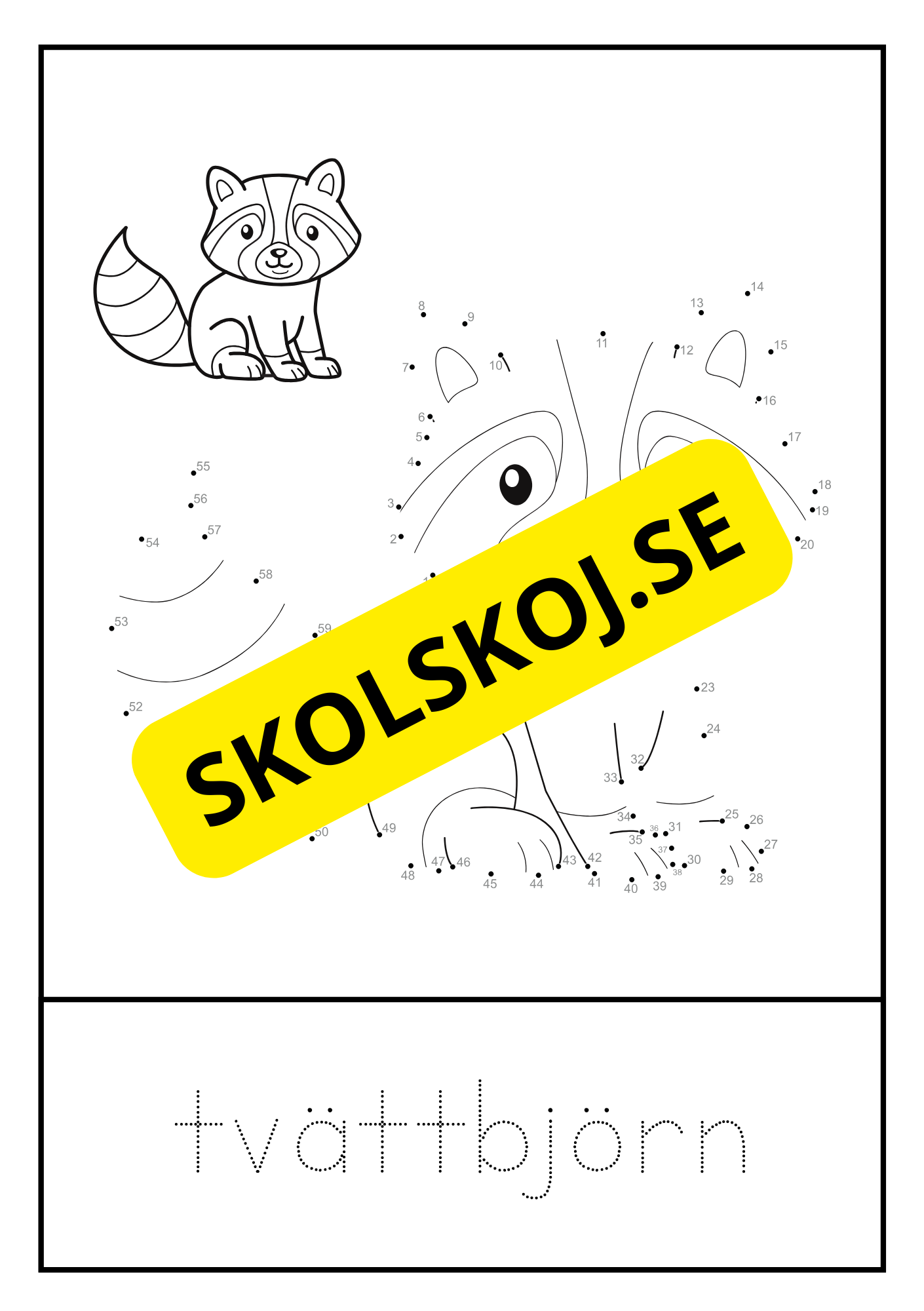 Prick till prick - Djur (38 sidor)