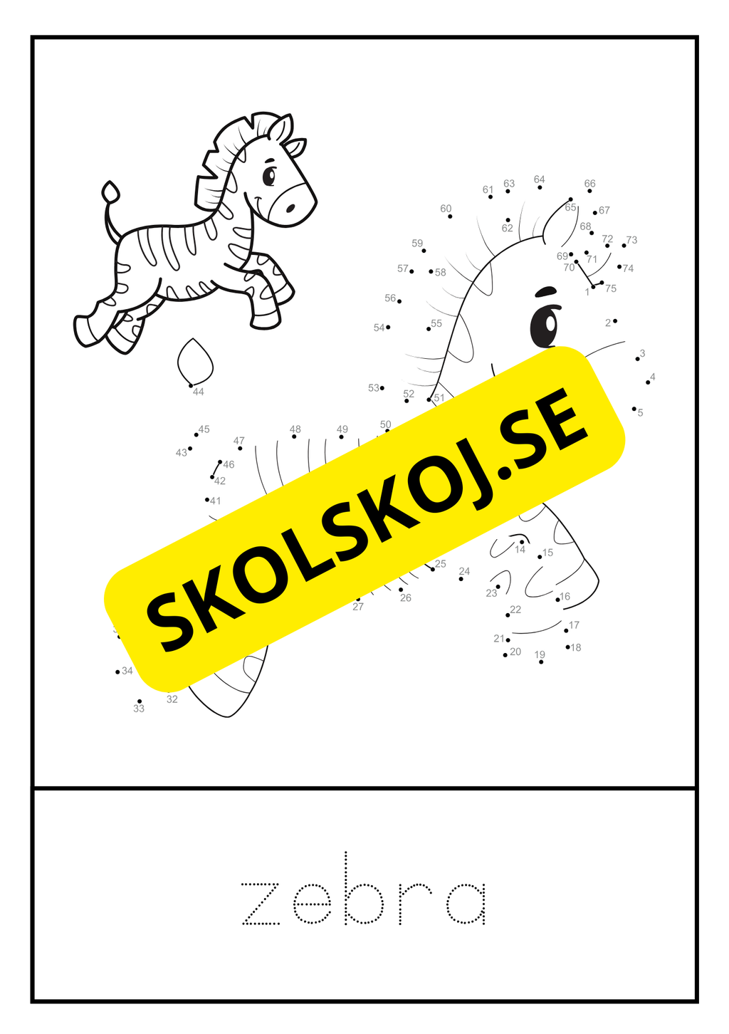 Prick till prick - Djur (38 sidor)