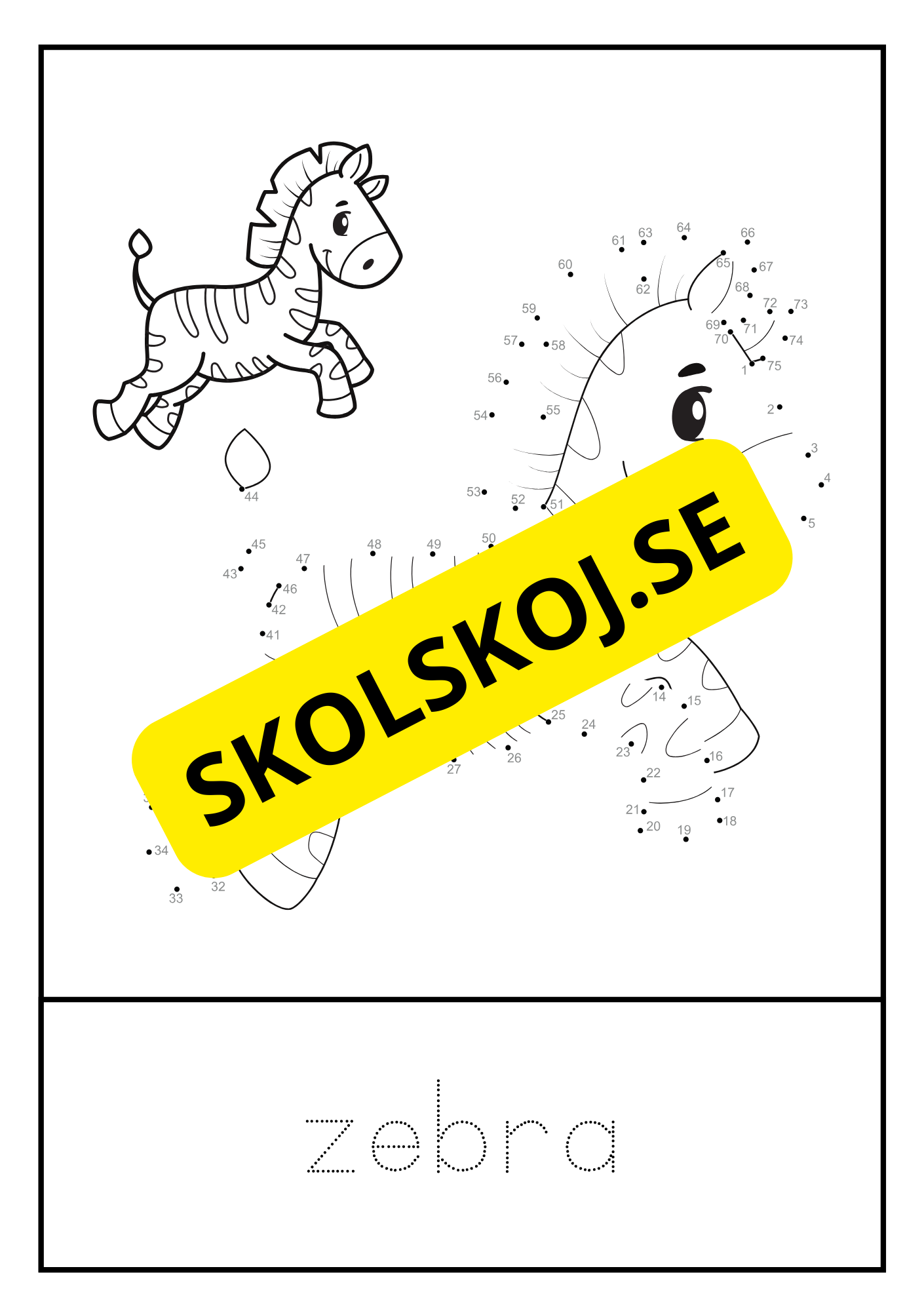 Prick till prick - Djur (38 sidor)
