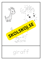 Prick till prick - Djur (38 sidor)