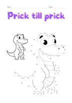 Prick till prick bilder